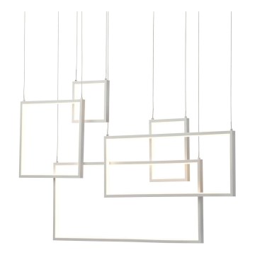 Redo 01-2316 - Dæmpbar LED-pendel på wire PLANA LED/80W/230V hvid
