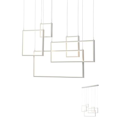 Redo 01-2316 - Dæmpbar LED-pendel på wire PLANA LED/80W/230V hvid