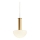 Redo 01-2474 - Pendel på kabel LUMIEN 1x G9/10W/230V Ø 13 cm guld/hvid