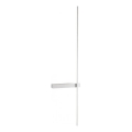 Redo 01-2479 - LED vægarmatur TANGENT LED/14W/230V hvid