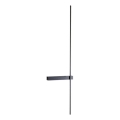 Redo 01-2480 - LED-vægarmatur TANGENT LED/14W/230V, sort