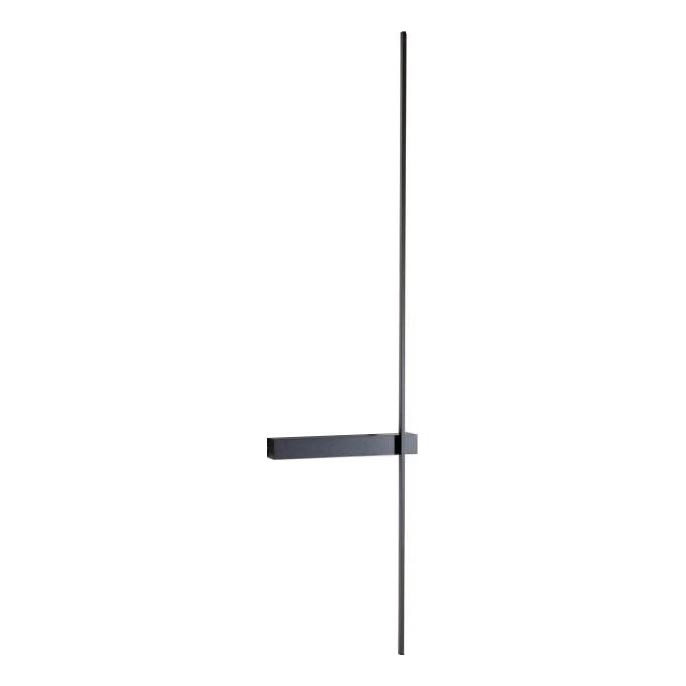 Redo 01-2480 - LED-vægarmatur TANGENT LED/14W/230V, sort