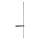 Redo 01-2480 - LED-vægarmatur TANGENT LED/14W/230V, sort