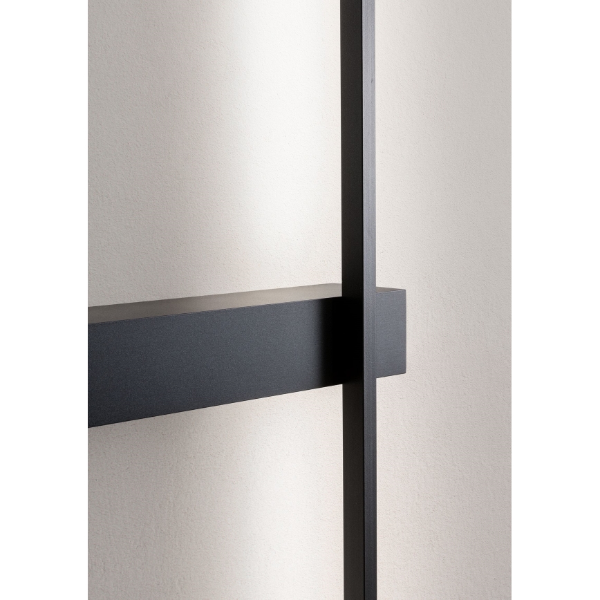 Redo 01-2480 - LED-væglampe TANGENT 14W/230V 3000K 125,4 cm sort