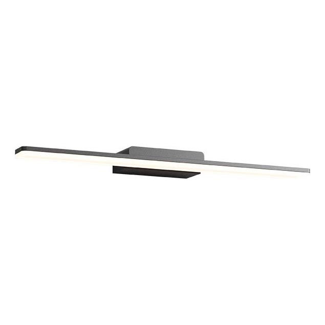Redo 01-2504 - LED spejllampe til badeværelse BARRIO LED/17,25W/230V 60 cm CRI 90 IP44 sort