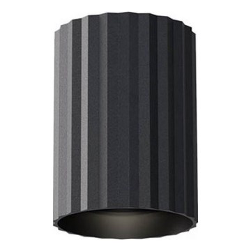 Redo 01-2555 - Spotarmatur DELPHI 1xGU10/7W/230V Ø 7 cm, sort