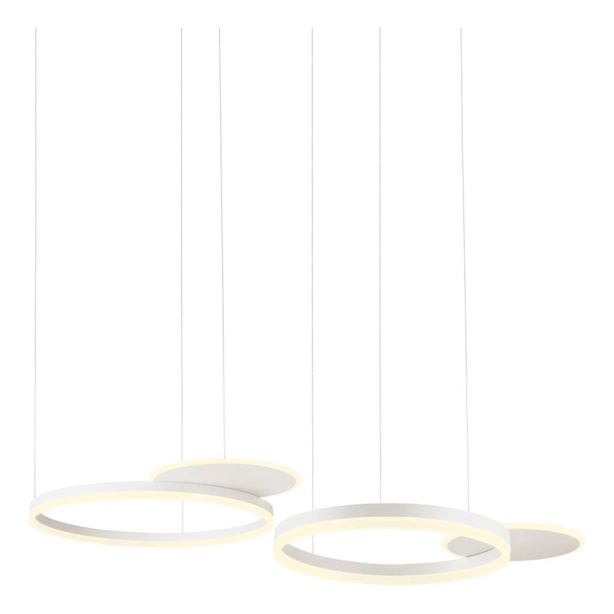 Redo 01-2608 - Dæmpbar LED-lysekrone på wire SIGUA LED/114W/230V CRI 90 hvid