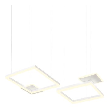 Redo 01-2611 - LED dæmpbar pendel på wire SIGUA LED/110W/230V CRI 90 hvid