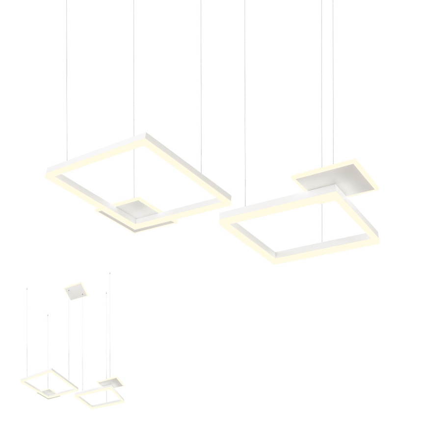 Redo 01-2611 - LED dæmpbar pendel på wire SIGUA LED/110W/230V CRI 90 hvid