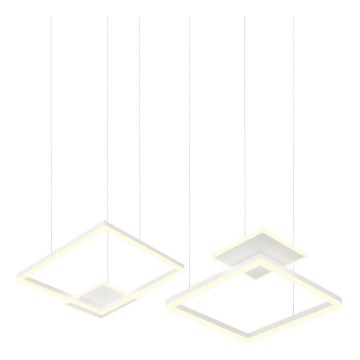 Redo 01-2614 - LED dæmpbar lysekrone på wire SIGUA LED/137W/230V CRI 90 hvid