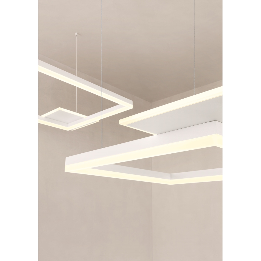 Redo 01-2614 - LED dæmpbar lysekrone på wire SIGUA LED/137W/230V CRI 90 hvid