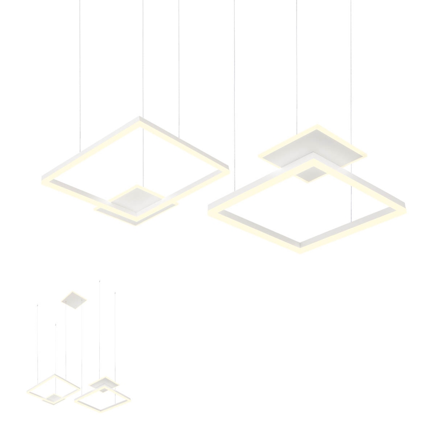 Redo 01-2614 - LED dæmpbar lysekrone på wire SIGUA LED/137W/230V CRI 90 hvid