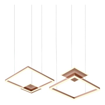Redo 01-2616 - Dæmpbar LED-pendel med wireophæng SIGUA LED/137W/230V CRI 90 brun