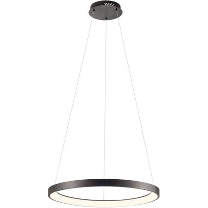 Redo 01-2674- LED pendel dæmpbar ICONIC LED/50W/230V diameter 58 cm sort