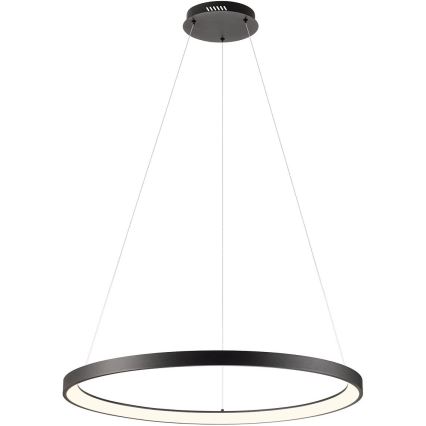 Redo 01-2677 - LED pendel dæmpbar ICONIC LED/60W/230V diameter 78 cm sort