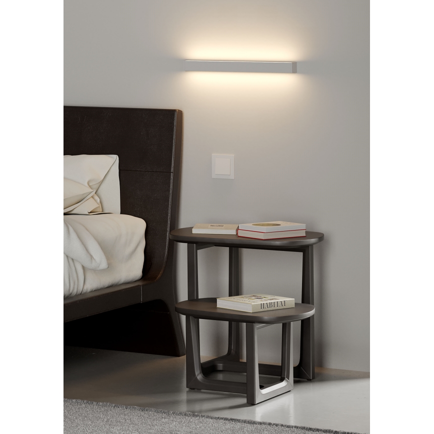 Redo 01-2764 - LED væglampe PLOT LED/31W/230V 90 cm hvid
