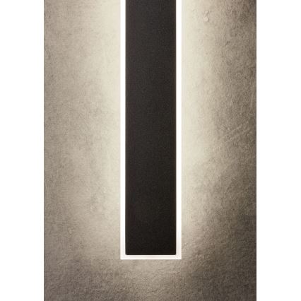 Redo 01-2771 - LED væglampe WAPI LED/30W/230V 119 cm sort
