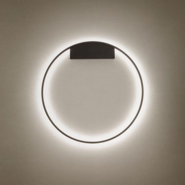 Redo 01-2819 - Dæmpbar LED-væglampe FEBE LED/24W/230V sort