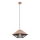 Redo 01-3005 - Pendel på kabel GRILL 1xE27/42W/230V Ø 39,6 cm sort/brun