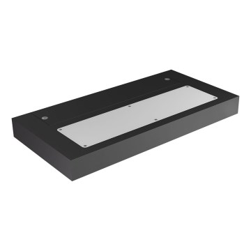 Redo 01-3016 - LED væglampe LAMINA 2xLED/15W/230V CRI 90 sort