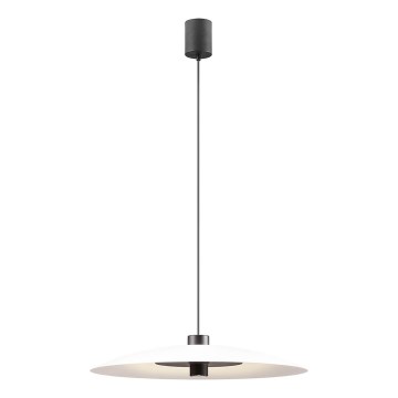 Redo 01-3018 - LARS LED-lysekrone på wire, LED/14W/230V + LED/10W, Ø 60 cm, CRI 90, hvid