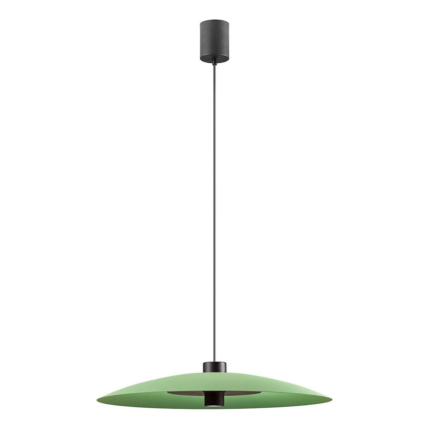 Redo 01-3019 - LED-lysekrone på kabel LARS LED/14W/230V + LED/10W Ø 60 cm CRI 90 grøn