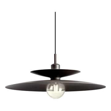 Redo 01-3051 - GUNNAR pendel på ledning 1xE27/42W/230V Ø 50 cm, sort