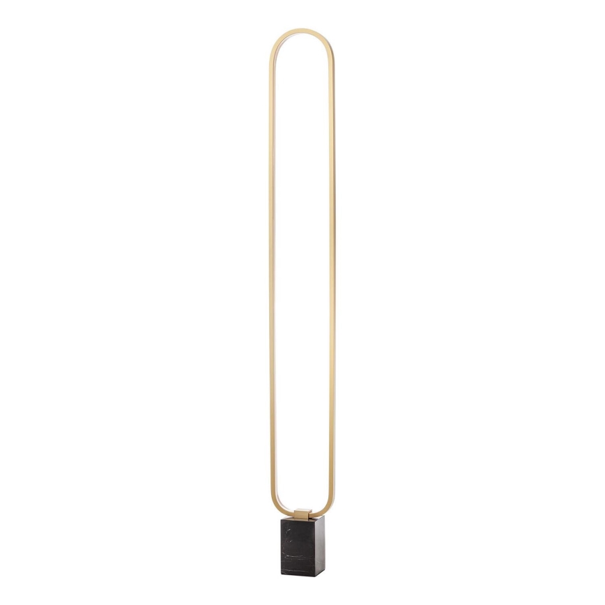 Redo 01-3062 - LED gulvlampe dæmpbar ADO LED/24W/230V guldfarvet