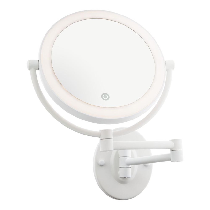 Redo 01-3087 - LED kosmetikspejl m. touch-funktion dæmpbar SELFIE LED/7W/230V 3000/4000/6000K hvid