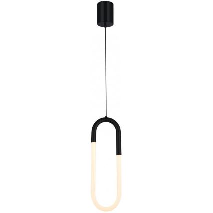 Redo 01-3184 - LED pendel dæmpbar LATIUM LED/9W/230V sort