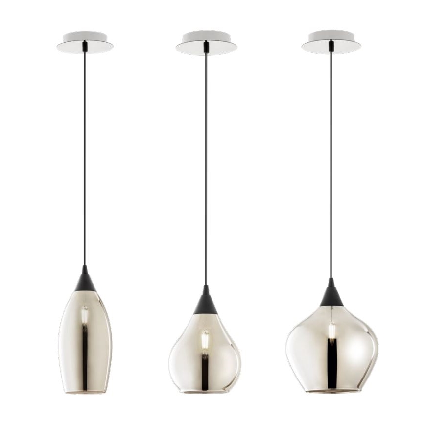 Redo 01-3190 - Pendel TANNER 1xE14/28W/230V diameter 15 cm