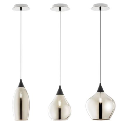 Redo 01-3191 - Pendel TANNER 1xE14/28W/230V diameter 20 cm
