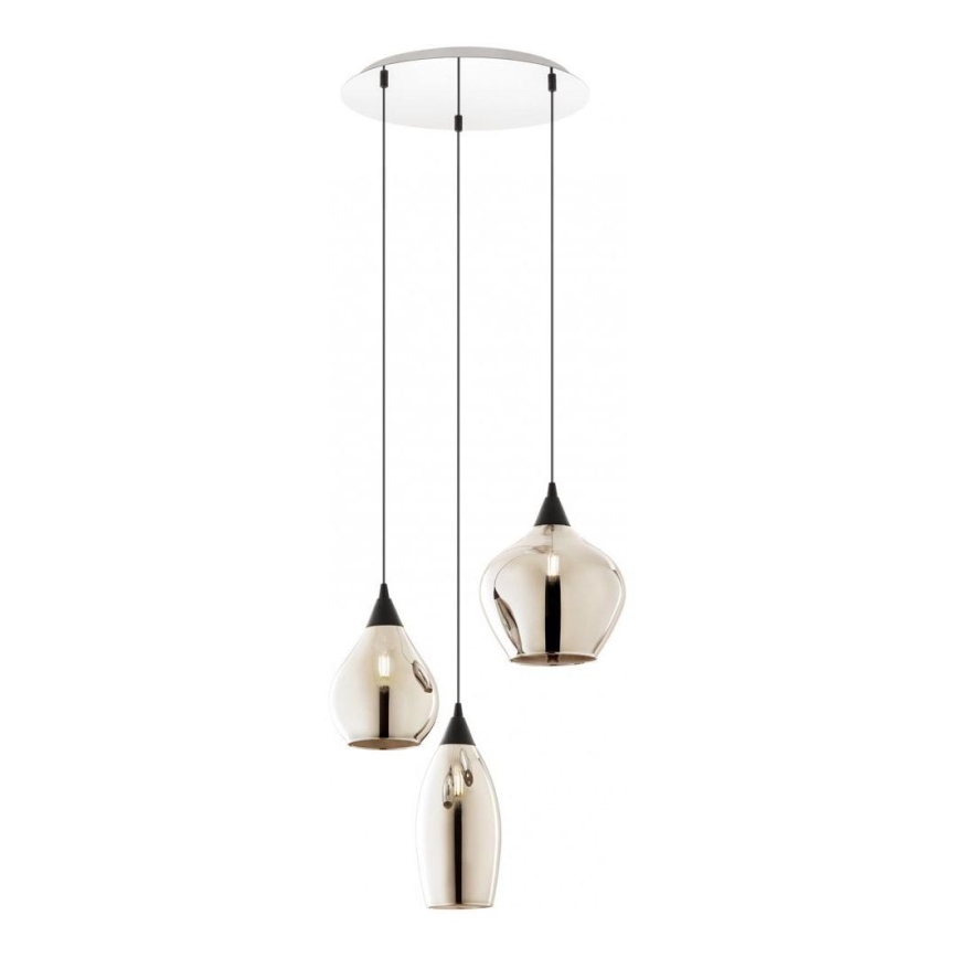 Redo 01-3192 - Pendel TANNER 3xE14/28W/230V diameter 37,6 cm