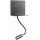 Redo 01-3211 - LED vægspot MOKA LED/6W + LED/3W/230V USB CRI90 sort