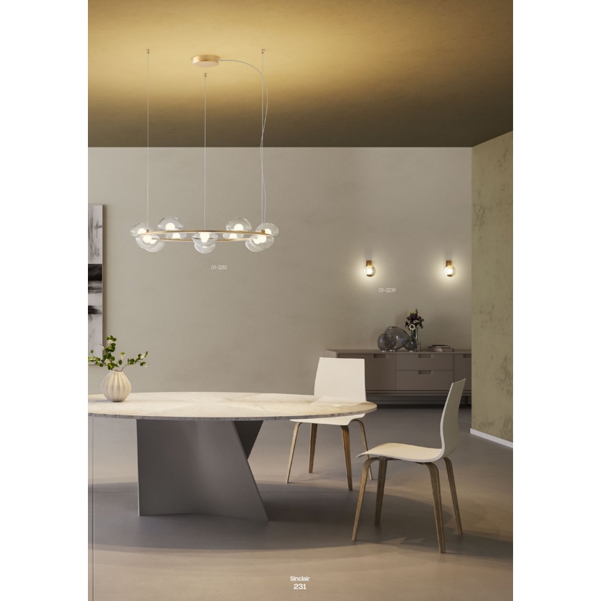 Redo 01-3242 - LED Væglampe SINCLAIR LED/6,5W/230V CRI 93 IP21 sort