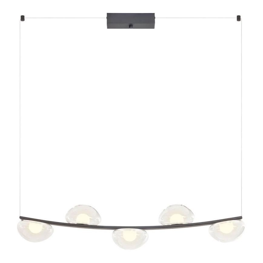 Redo 01-3244 - LED pendel dæmpbar SINCLAIR LED/35W/230V CRI 93 IP21 sort