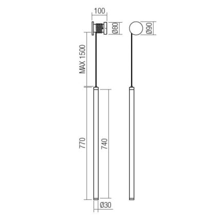 Redo 01-3303 - LED dæmpbar væglampe SWING LED/16W/230V 3000/4000K CRI 90 hvid