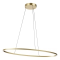 Redo 01-3338 - LED-dæmpbar pendel på wire LEO LED/48W/230V 3000/4000K CRI 90 40x95 cm bronze
