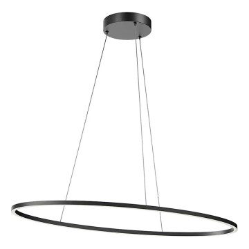 Redo 01-3339 - LED Dæmpbar pendel på wire LEO LED/48W/230V 3000/4000K CRI 90 40x95 cm sort