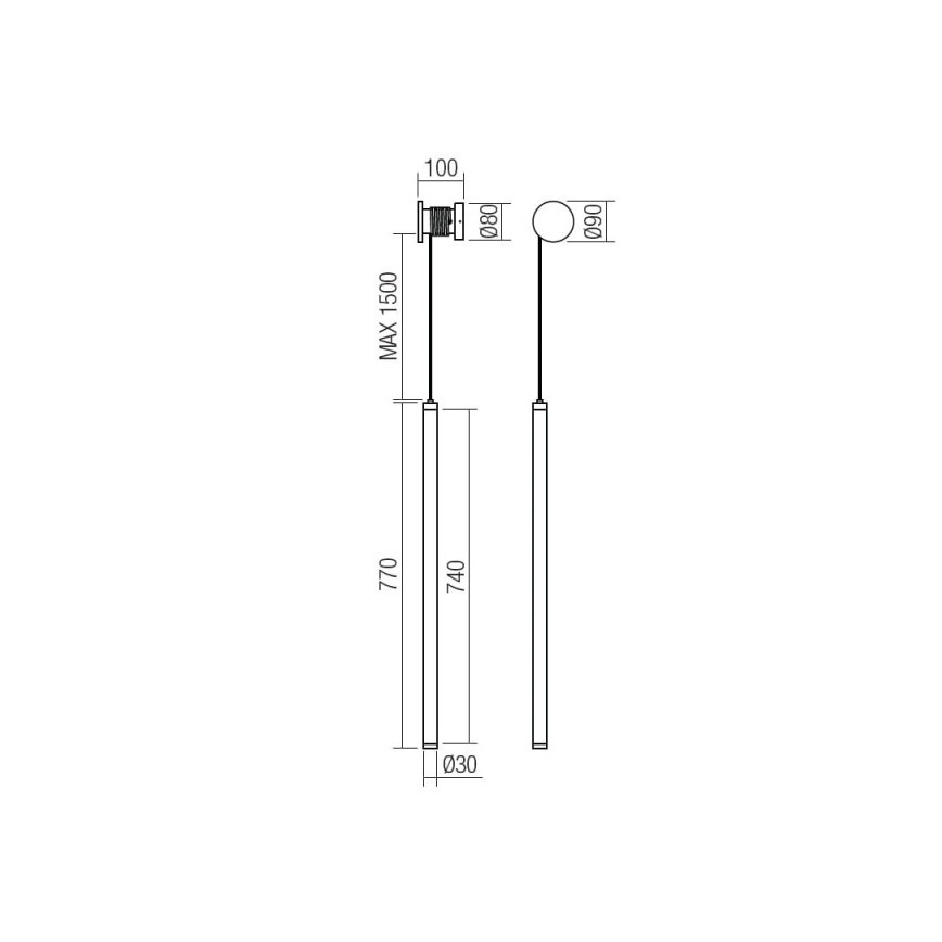 Redo 01-3363 - LED-dæmpbar væglampe SWING LED/16W/230V 3000/4000K CRI 90 hvid