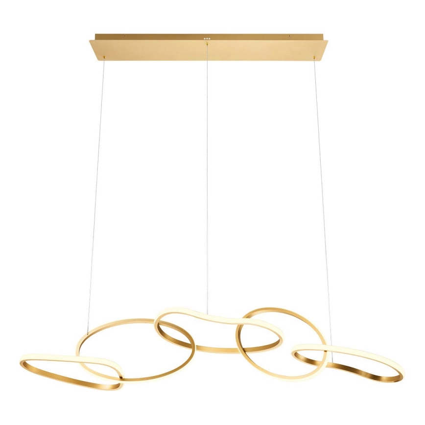 Redo 01-3392 - LED dæmpbar pendel på wire BIAS LED/120W/230V 3000/4500/6500K CRI 90 guld