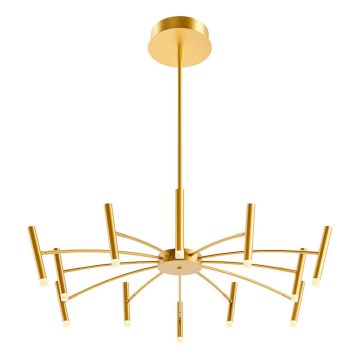 Redo 01-3448 - LED-dæmpbar lysekrone med stang RAYEN LED/60W/230V CRI 90 guld