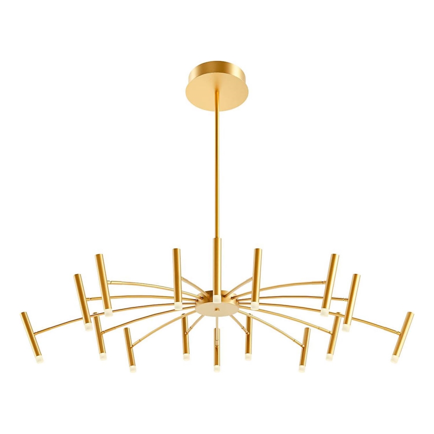 Redo 01-3450 - LED Dæmpbar stangpendel RAYEN LED/80W/230V CRI 90 guld
