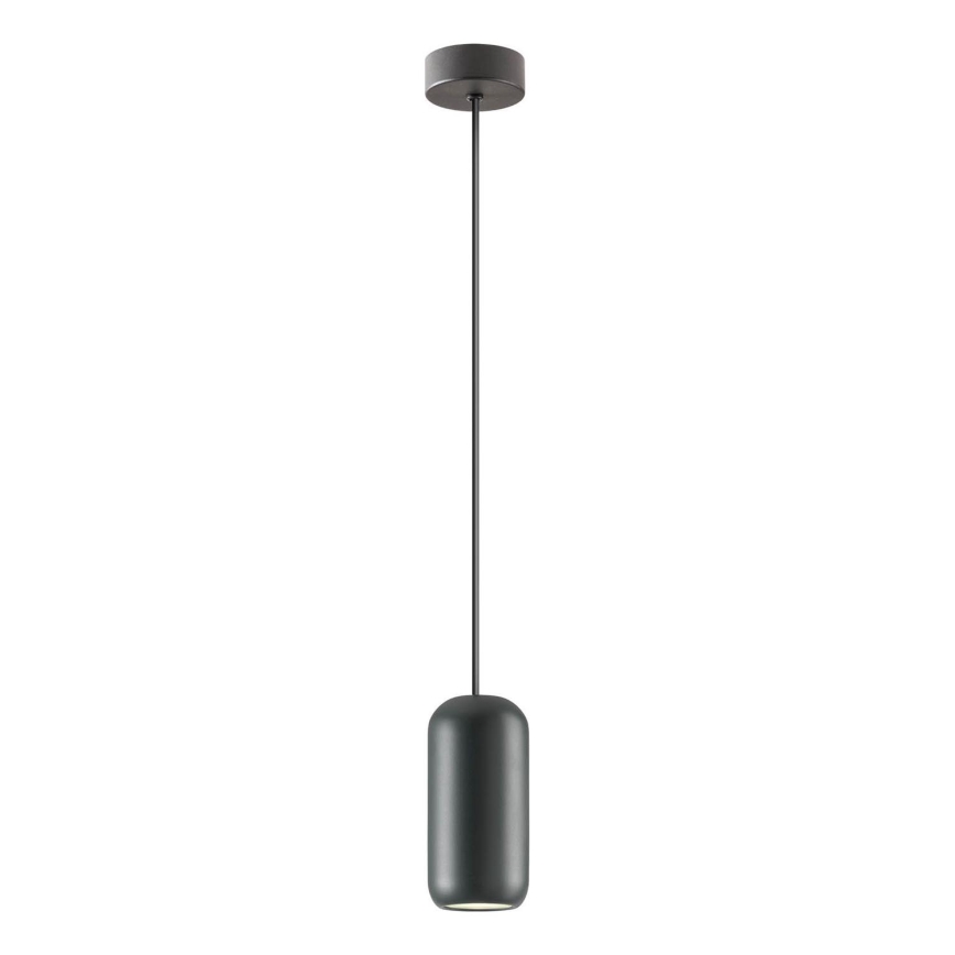 Redo 01-3474 - Pendel BOOM 1xGU10/10W/230V diameter 7,6 cm sort