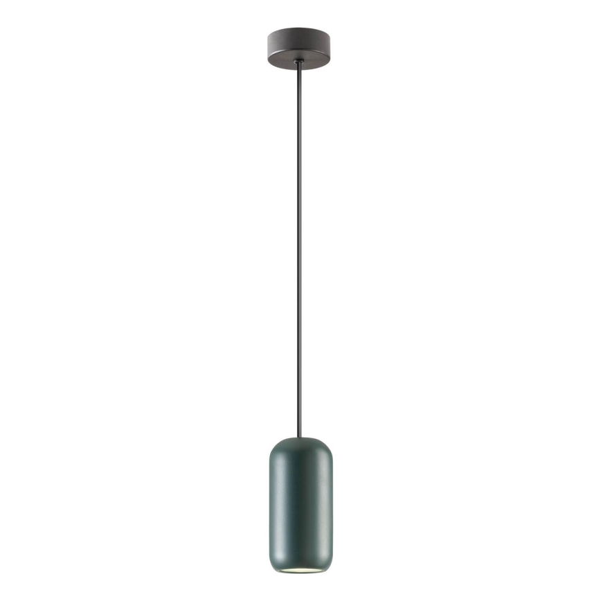 Redo 01-3475 - Pendel BOOM 1xGU10/10W/230V diameter 7,6 cm grøn