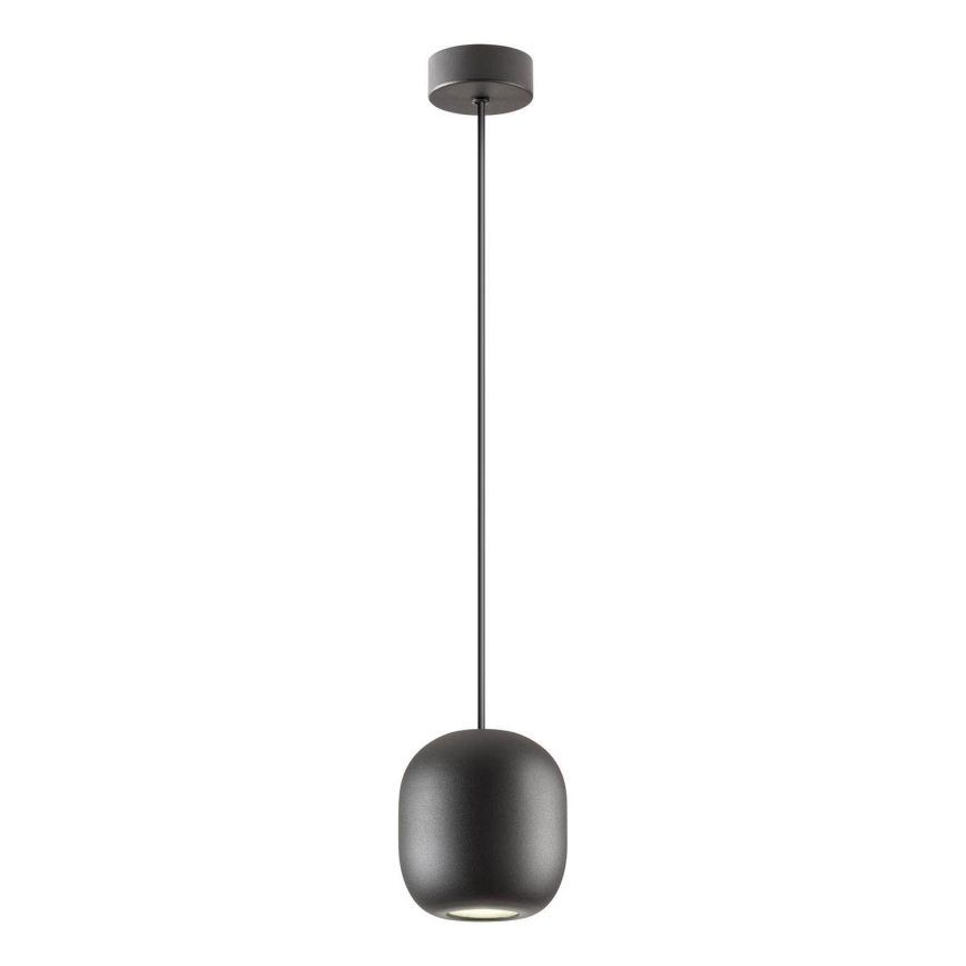 Redo 01-3477 - Pendel BOOM 1xGU10/10W/230V diameter 12 cm sort