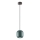 Redo 01-3478 - Pendel BOOM 1xGU10/10W/230V diameter 12 cm grøn