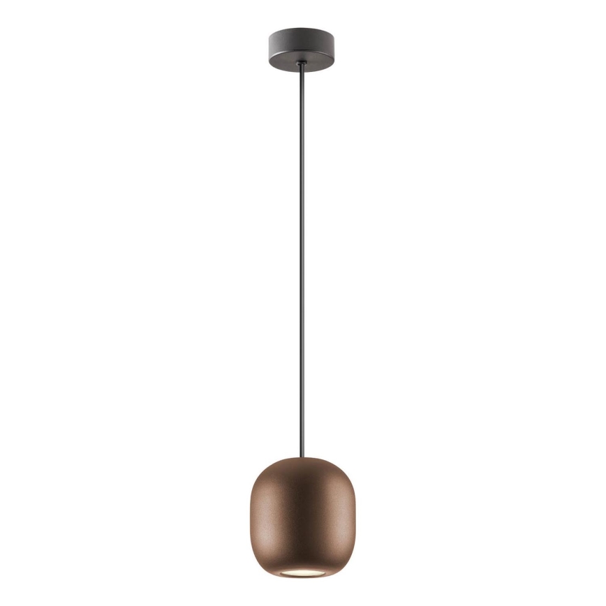 Redo 01-3479 - Pendel BOOM 1xGU10/10W/230V diameter 12 cm brun