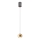 Redo 01-3547 - LED pendel AVES LED/12W/230V diameter 9,6 cm CRI 90 guldfarvet