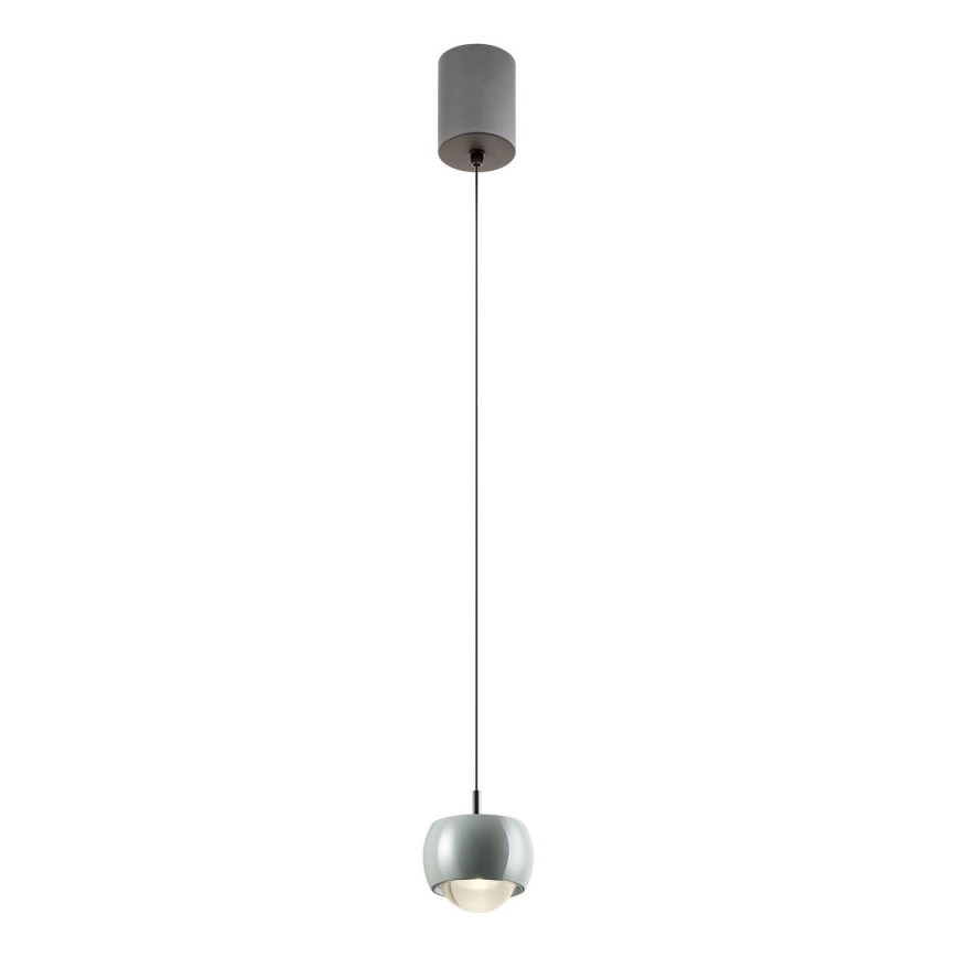 Redo 01-3549 - LED pendel AVES LED/12W/230V diameter 9,6 cm CRI 90 grå